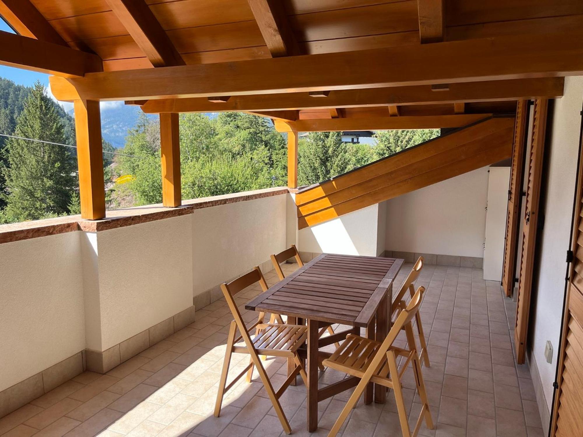 Attico In Legno Ad Andalo Apartment Bagian luar foto