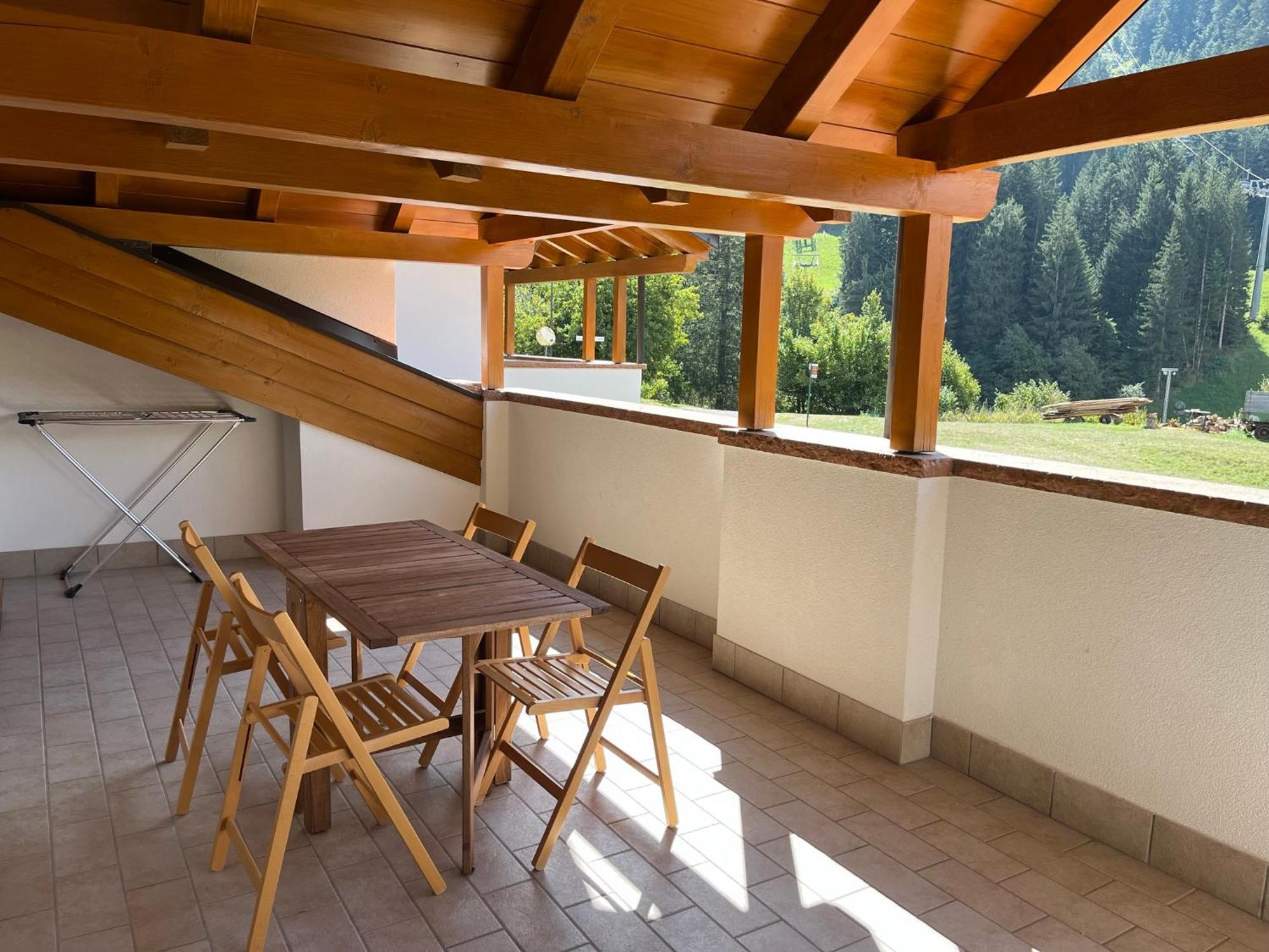 Attico In Legno Ad Andalo Apartment Bagian luar foto